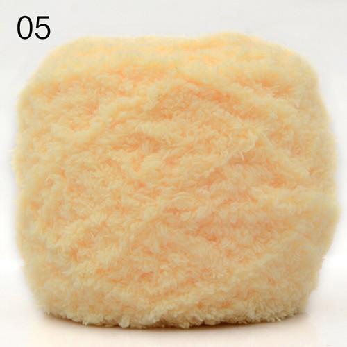 100G Soft Baby Knitting Wool Yarn Fiber Coral Velvet Yarn Hand Knitting Crochet - Bild 11 von 41