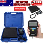 220 lbs Electronic Refrigerant Charging Digital Weight Scale with Case A/C HVAC