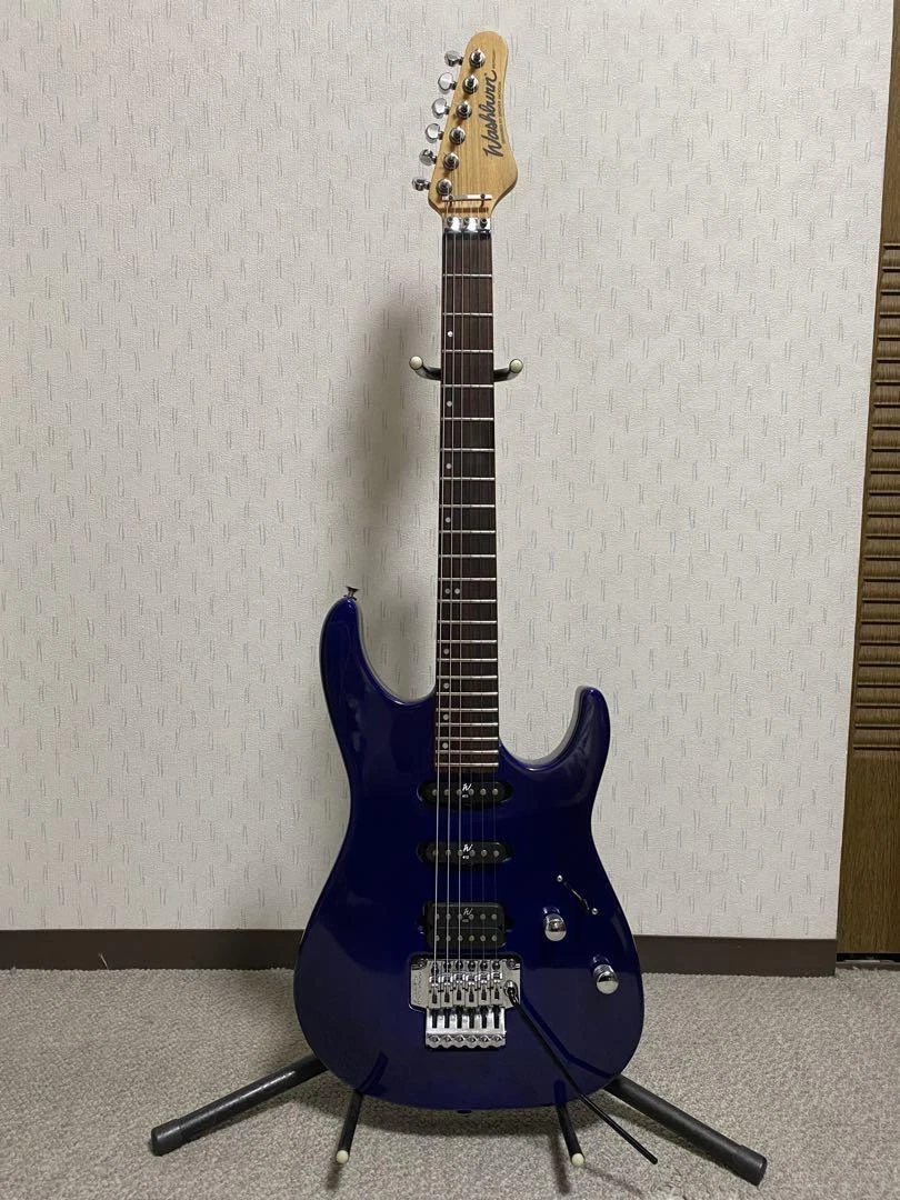 Electric Guitar Washburn Mercury Designed by Grover Jackson Blue