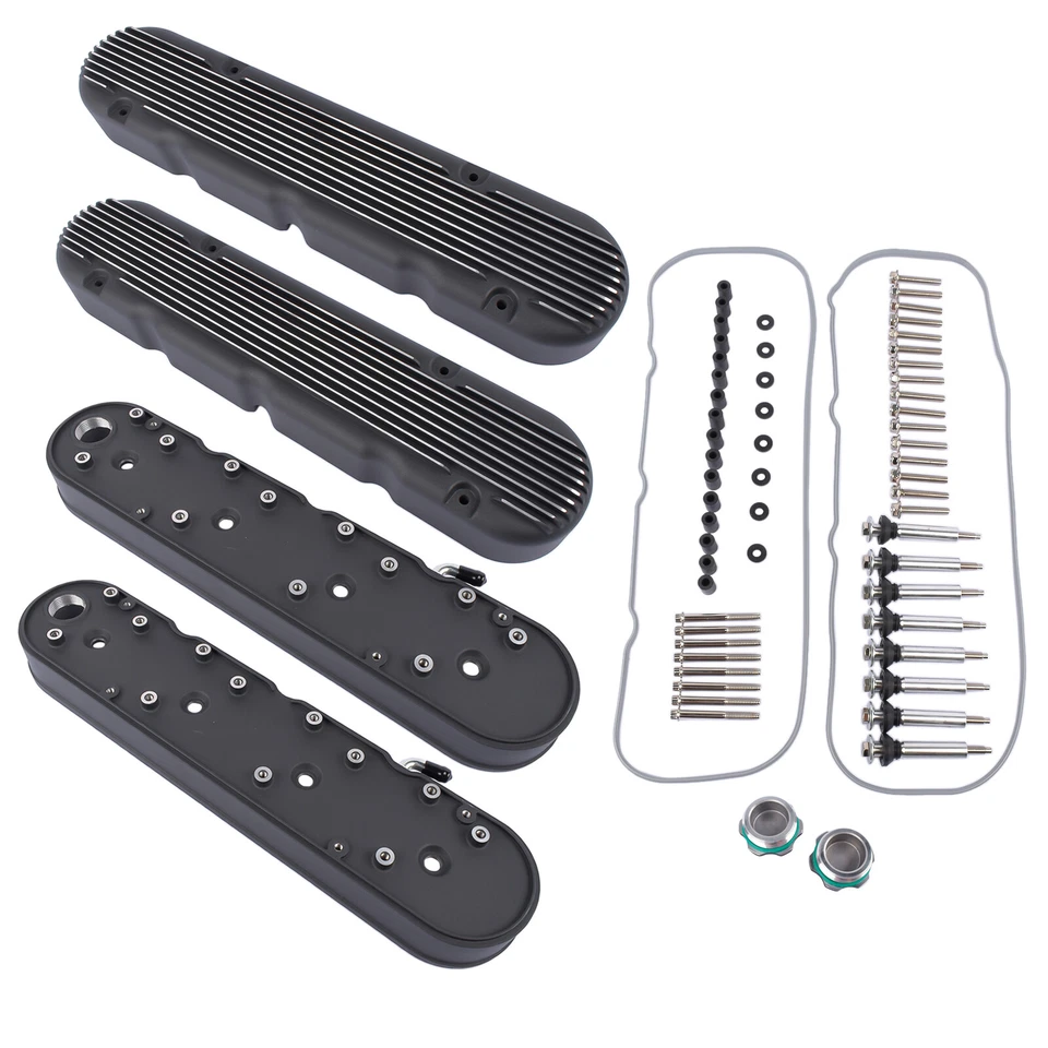 Крышки клапанов двигателя для двигателей Chevy GM LS LS1 LS2 LS3 LS6 LS7 5.3 5.7 6.0 6.2L - Изображение 3 из 4