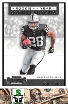 2019 Contenders ROtY Contenders #RYA-JJ Josh Jacobs RC Raiders