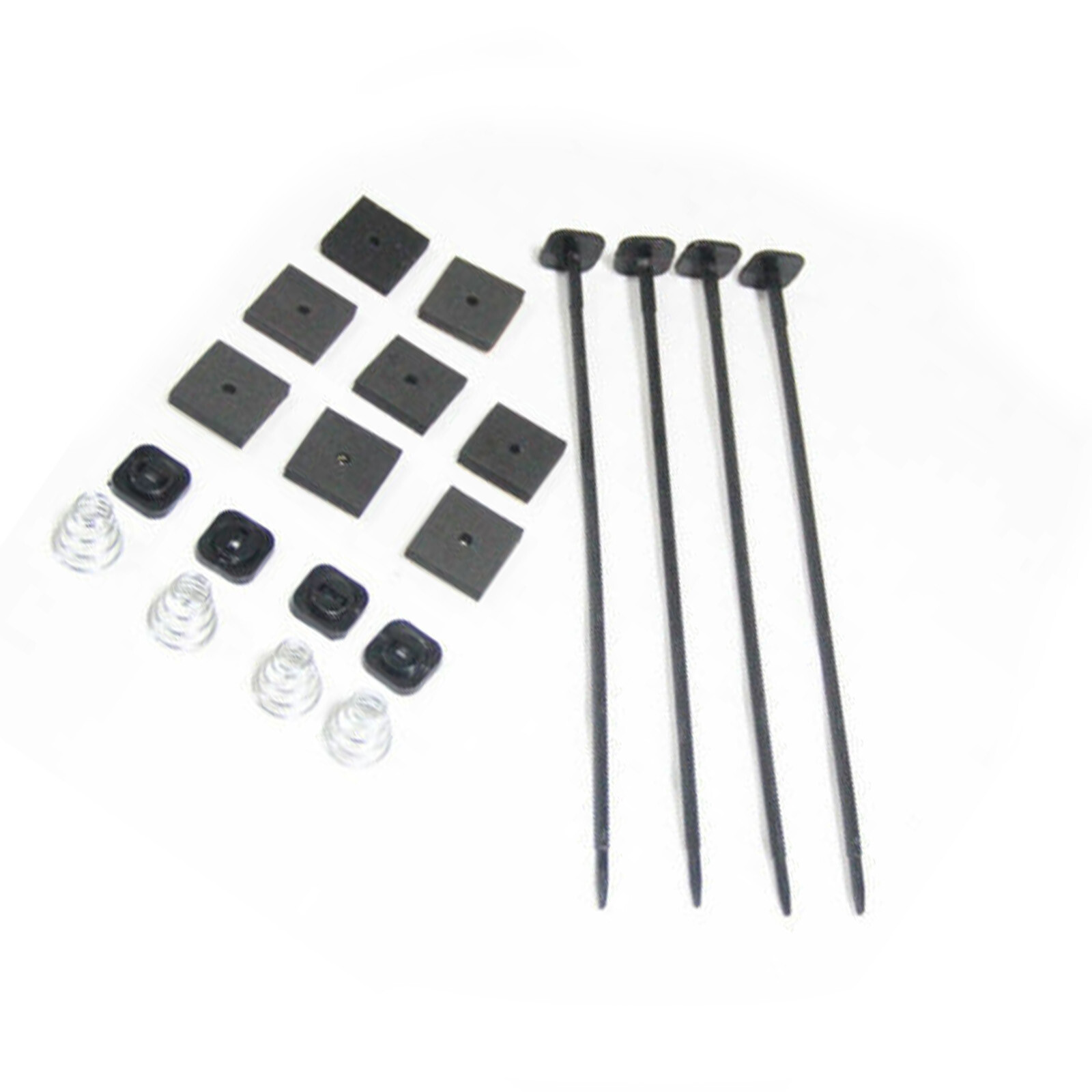 Universal Electric Radiator Cooling Fan Mounting Kit Strap Ties Cooling