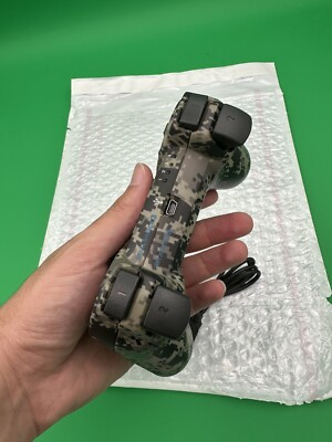 Ps3 Controller With Cool ARMY CAMO Custom Design + Charger