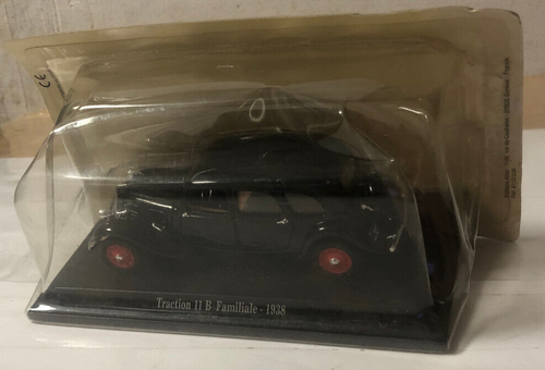 Modèle Réduit CITROEN TRACTION 11 B CHROME 1954 - Échelle 1/43 - Boîte A2 - Occasion
