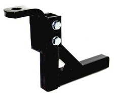10" Adjustable Drop Hitch Ball Mount for 2" Receiver Heavy Duty Towing Trailer