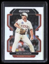 Pete Hansen 2022 Prizm Silver Rookie Prospect #PDP97 Texas Longhorns B012