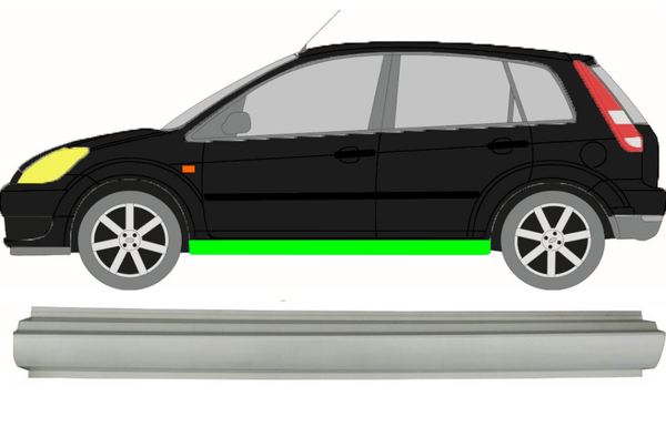 Schweller FüR Ford Fiesta 2002 - 2008 Links-image