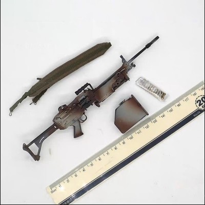 1/6 Scale DAM 78099 Solider Mini-MI Machine Gun Model for 12'' Figures Prop Scene