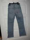 Zara Women’s Size 2 (34) Light Wash Mid Rise Cropped Flare Jeans — photo 4