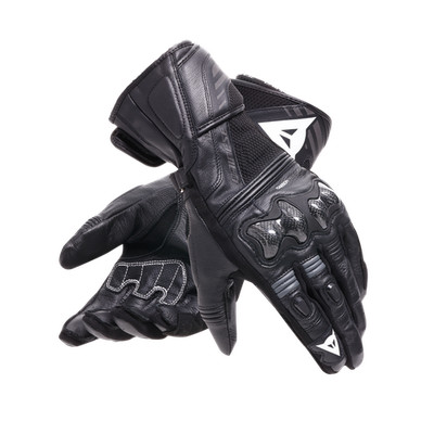 Dainese Reacto Carbon lang schwarz/anthrazit Sport Touring Urban Leder Moto...