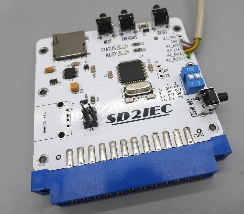 SD2IEC per Commodore 8 bit. Alimentazione dalla porta utente. - Immagine 4 di 4