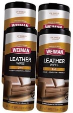 Leather Cleaner, Conditioner Protector, 4 Pack, Car Interior