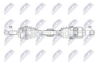Antriebswelle Nty NPW-MS-100 FüR Mitsubishi Lancer 7 Cargo CS9A CS9W Evo CT9A