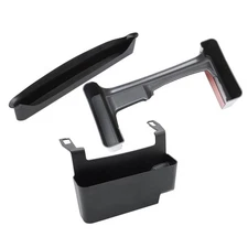 Shifter Side Tray Co-Pilot Armrest Storage Box For 2018-2024 Jeep Wrangler JL JT