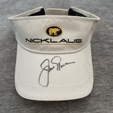 Jack Nicklaus Autographed Nicklaus Golf Visor
