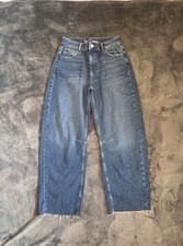 Size 10 Primark barrel leg jeans mid rise denim unworn and in perfect condition