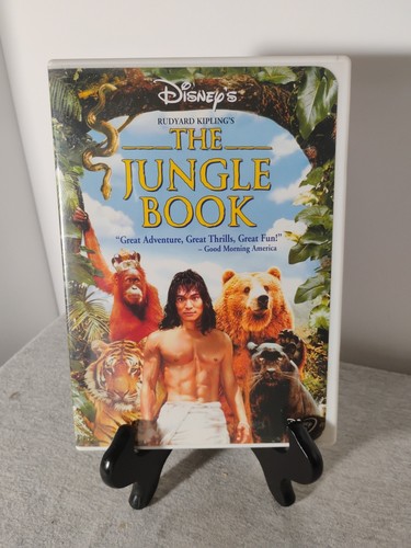 Disney's Rudyard Kipling’s The Jungle Book 1994 DVD W/Insert Jason Scott Lee