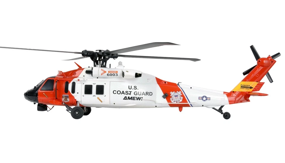 UH60 BLACK HAWK COASTGUARD HELIKOPTER 6G/3D RTF AMEWI 25366 - Bild 3 von 4