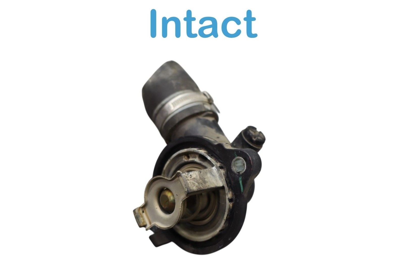 14-24 Maserati Ghibli S 3.0L Engine Water Coolant Thermostat Housing Black Oem