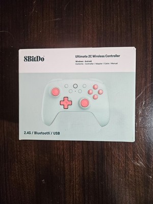 8BitDo Ultimate 2C (81HD) Wireless Controller Android-Mint. Switch, Windows