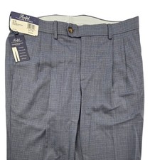Ralph Lauren Men's 34x30 Blue Pleated Pants