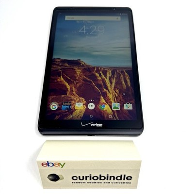 Verizon Ellipsis 8 Tablet QTAQZ3 16GB Wi-Fi + 4G LTE   3.2MP Camera   Black