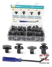 121PCS Body Bumper Fender Liner Retainer Clips W/Remover for Honda Accord
