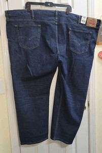 Levi Strauss & Co Jeans Men’s 58x30 Blue 502 Taper Stretch
