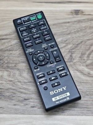 GENUINE SONY RM-ADU138 DVD HOME THEATER SYSTEM REMOTE - DAV-TZ140
