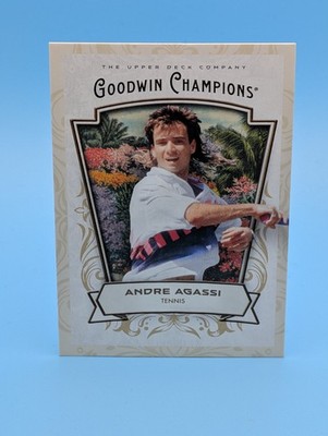 2026 Upper Deck Goodwin Champions Tennis Trading Card ANDRE AGASSI Sammelkarte