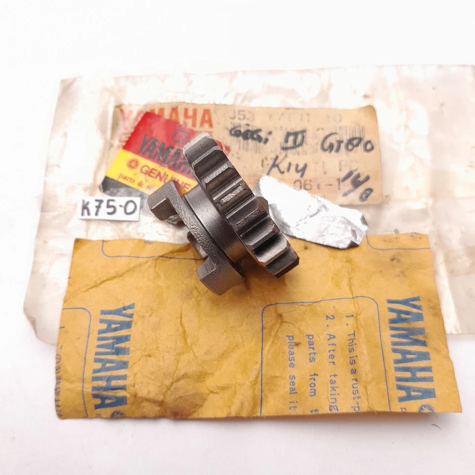 Yamaha GTMX RD60 TY80 GT80 YZ80 DT80 YSR 3er Piñón Engranaje Nuevo de Lote Antiguo Foto 3 de 4