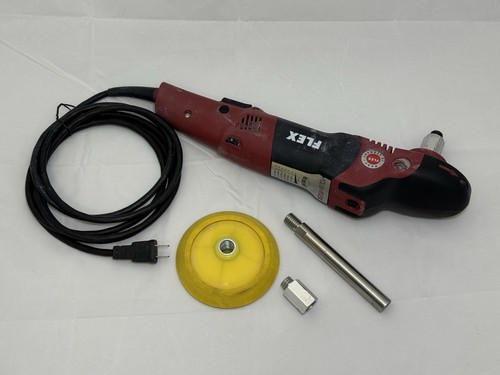 FLEX PE 14-2 150 Rotary Machine Polisher Buffer 5in Plate Extension Tested
