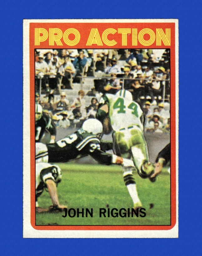 1972 Topps Set-Break #126 John Riggins Ia EX-EXMINT *GMCARDS*