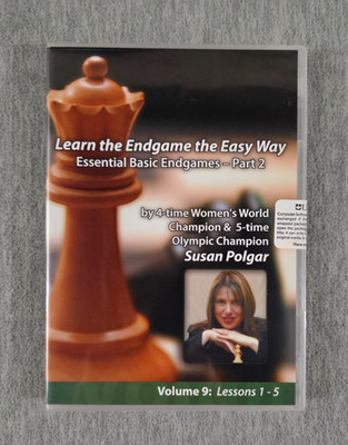 Learn the Endgame the Easy Way DVD Essential Basic Endgames 2 Vol 9 2006 NEW