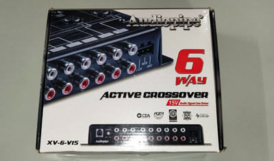 Audiopipe XV6V15 Active 6-way Stereo Crossover Signal Line Driver