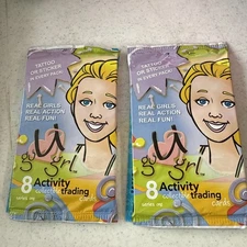 U GO GIRL Activity Trading Cards Sealed. Lot of 2 packs