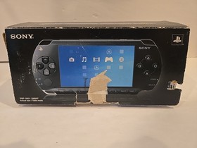 Sony PSP-1000 Black Console - Complete w/Box & Extras Tested 