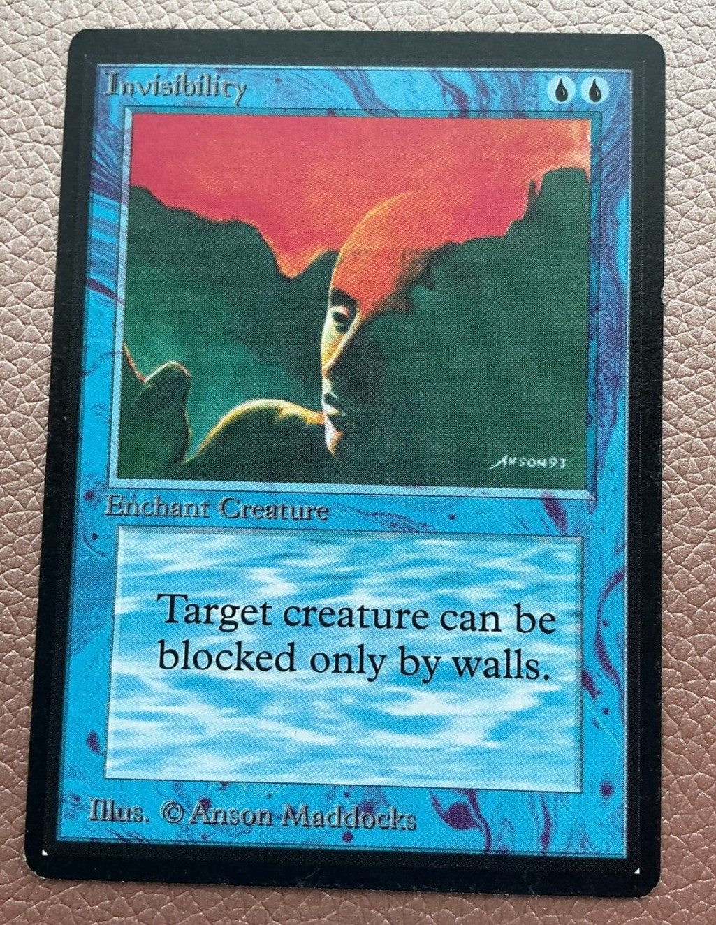 Invisibility Beta MTG  Magic the gathering