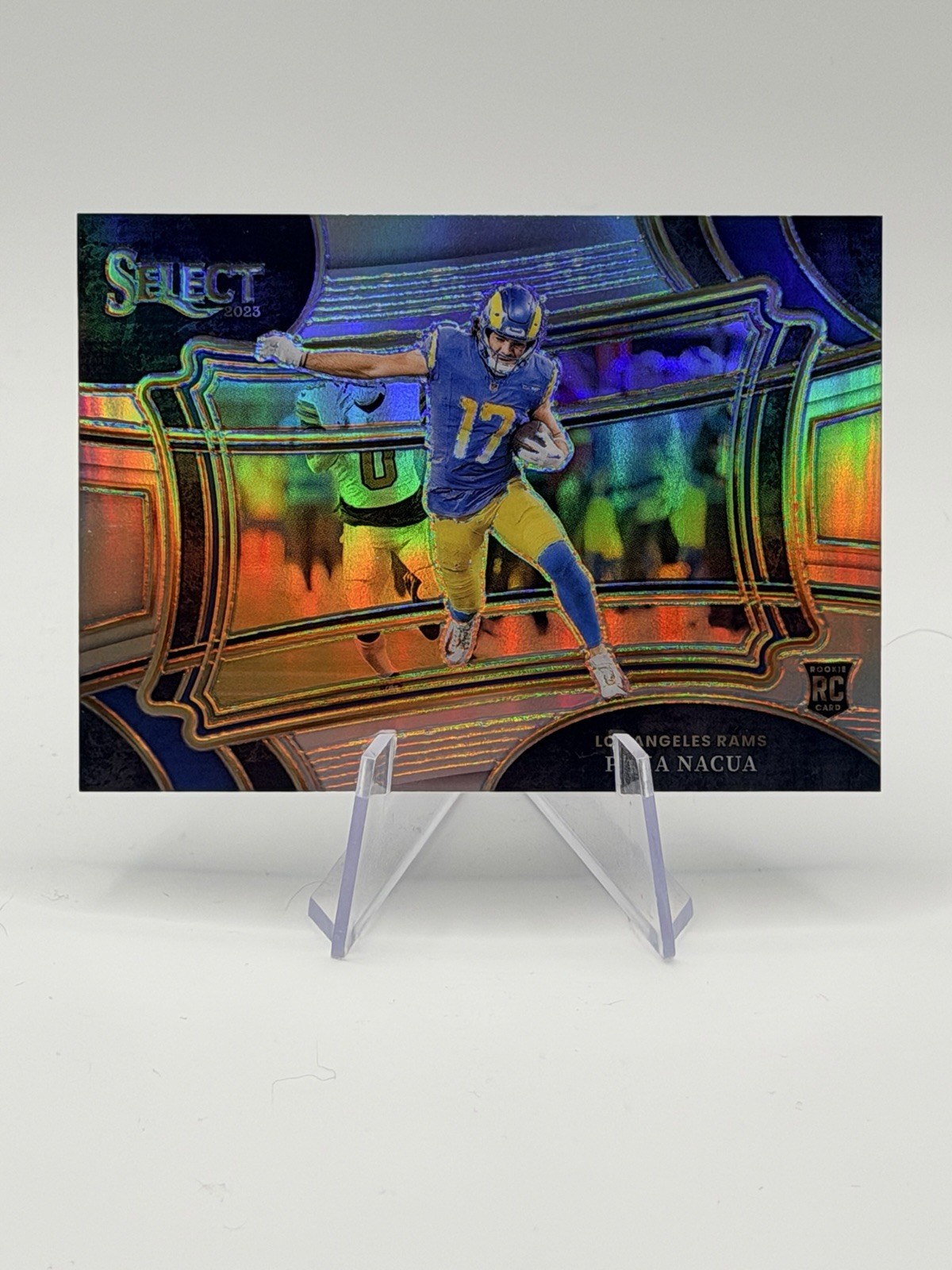 2023 Select Puka Nacua Field Level Silver Prizm #355 RC LA Rams