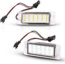 LED License Plate Lights Bright White Tag Lamp Replacement Compatible with Chevy