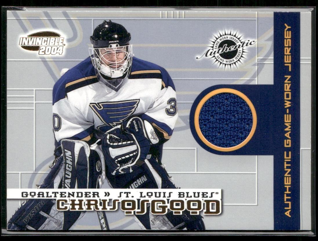 2003-04 Pacific Invincible #26 Chris Osgood Jerseys #/1000