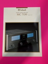McIntosh MC7150  Amp Brochure - Beautiful Condition