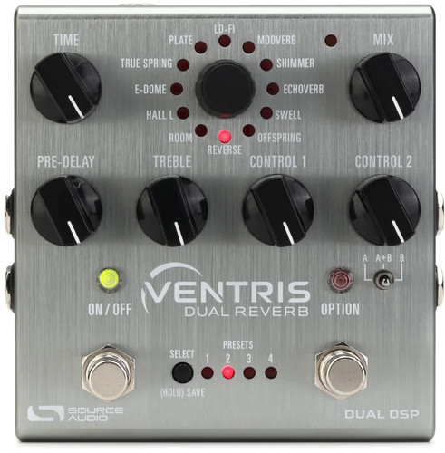 Source Audio Ventris Dual Reverb Pedal