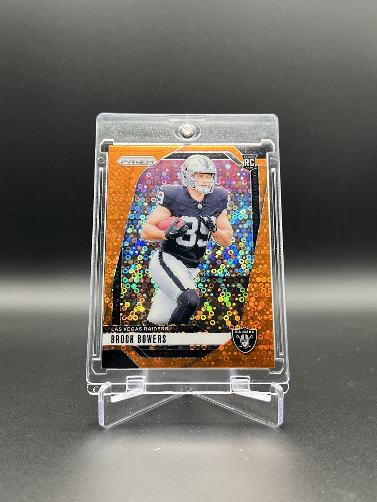 2024 Panini Prizm - Rookies Brock Bowers #315 Disco Prizm (RC)