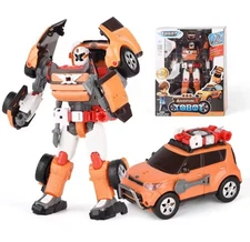 HTF Korean Anime Tobot Youngtoys Adventure X Transforming Robot To Car Kia Soul
