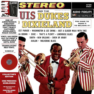 #ad #ad Louis Armstrong Louis Armstrong and the Dukes of Dixieland New Vinyl LP Colo $20.72