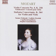Mozart: Violinkonzert Nr. 4, K. 218 / Sinfoni...