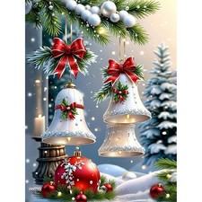 Christmas Bell Diamond Art Beginners,Christmas Diamond Painting Kits