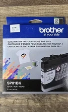 Brother SP01BK Black Sublimation Ink Cartridge New 8/2025