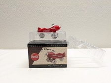 1997 COCA COLA Pedal Car Airplane Red 1:18 Scale Xonex Collectors Edition 